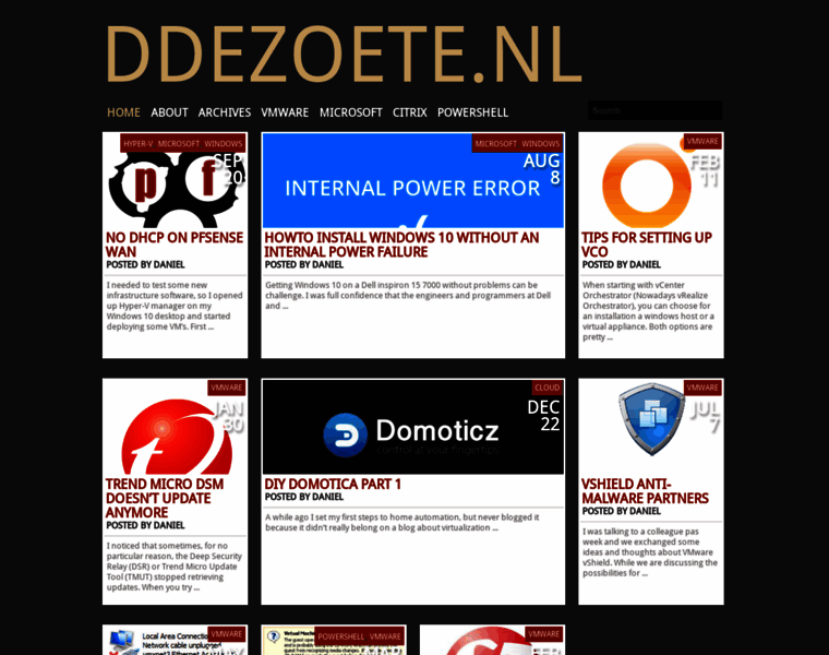 Ddezoete.nl thumbnail