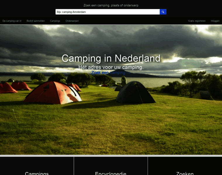 De-camping-van.nl thumbnail