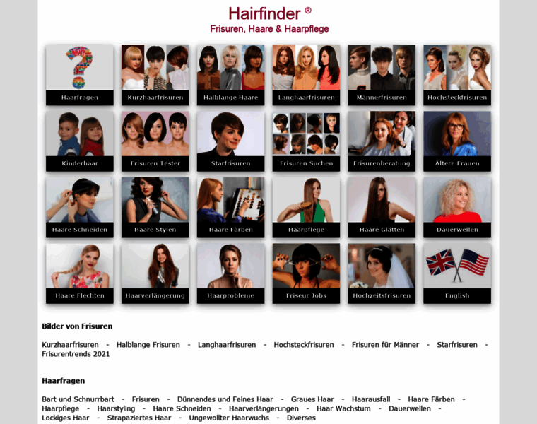 De.hairfinder.com thumbnail