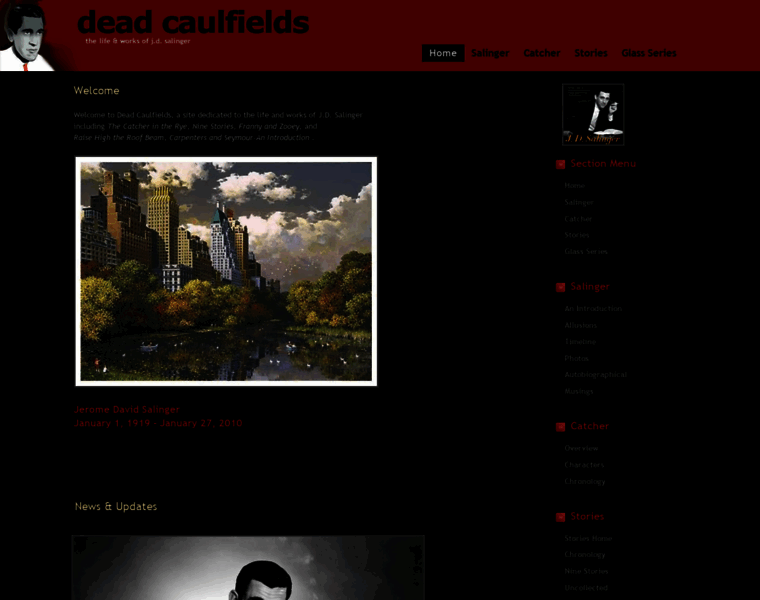 Deadcaulfields.com thumbnail