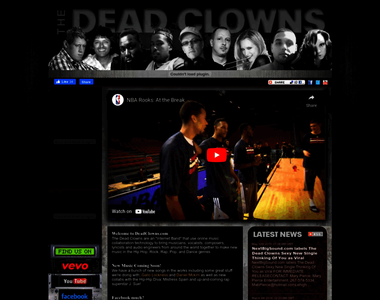 Deadclowns.com thumbnail