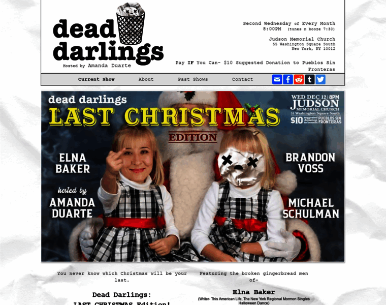 Deaddarlingsshow.com thumbnail