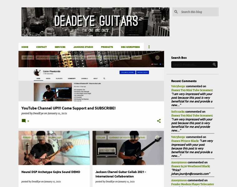 Deadeyeguitars.blogspot.com thumbnail