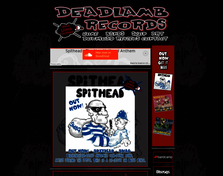 Deadlambrecords.com thumbnail