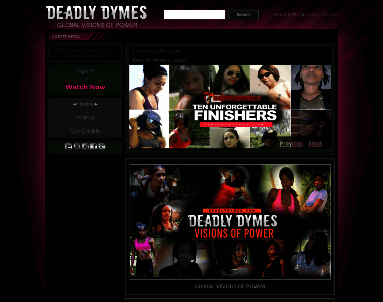 Deadlydymes.com thumbnail