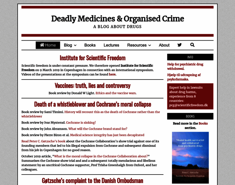 Deadlymedicines.dk thumbnail