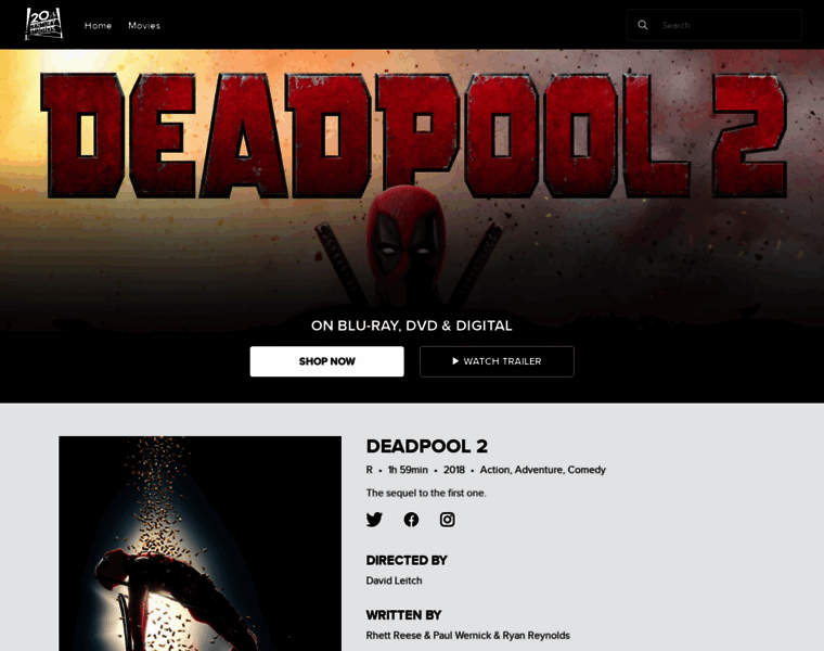 Deadpool.com thumbnail