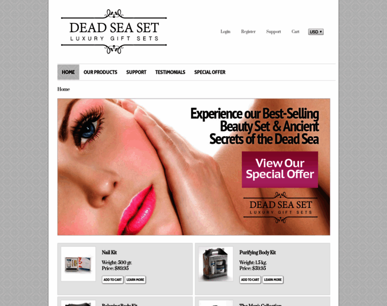 Deadseaset.com thumbnail