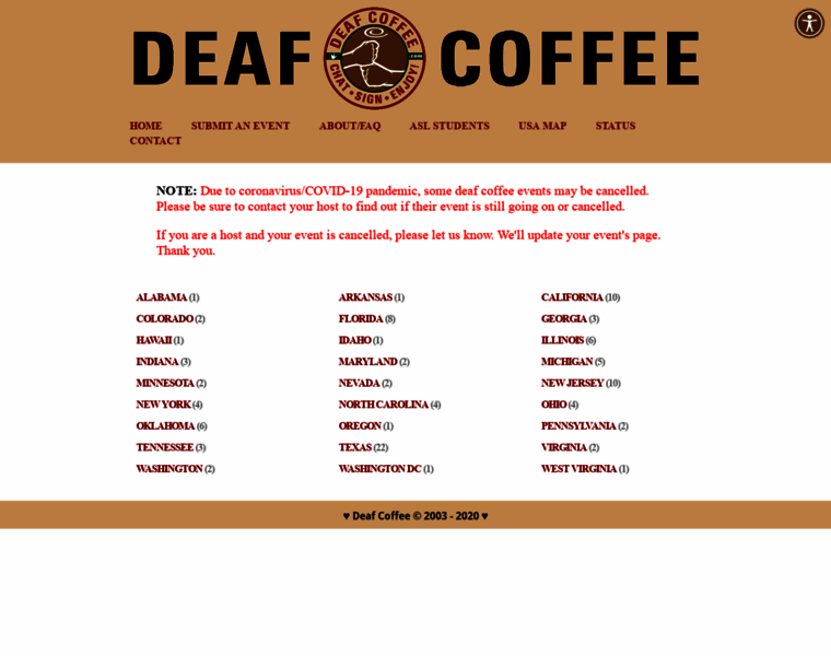 Deafcoffee.com thumbnail