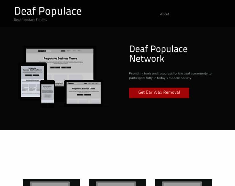 Deafpopulace.net thumbnail