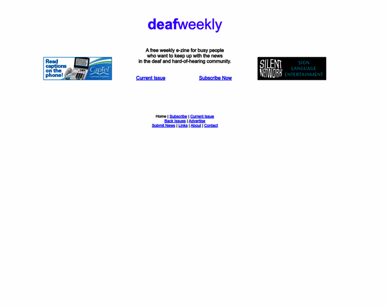 Deafweekly.com thumbnail
