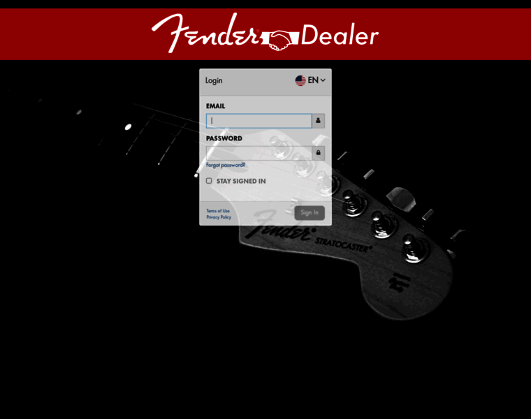 Dealer.fender.com thumbnail