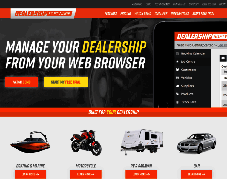 Dealershipsoft.com thumbnail