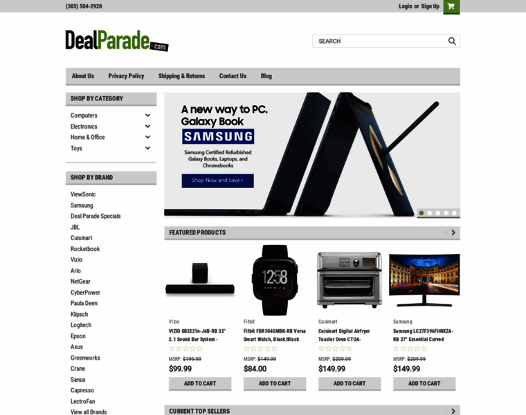 Dealparade.com thumbnail