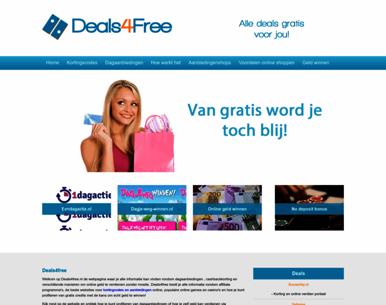 Deals4free.nl thumbnail