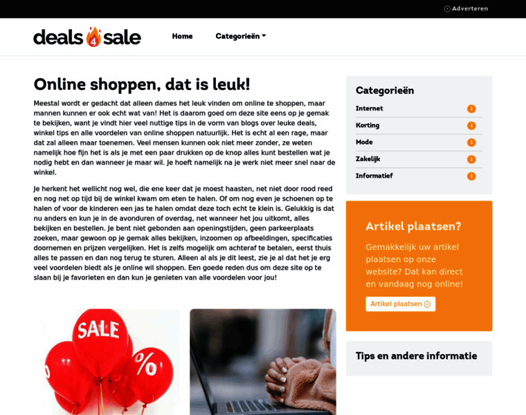 Deals4sale.nl thumbnail