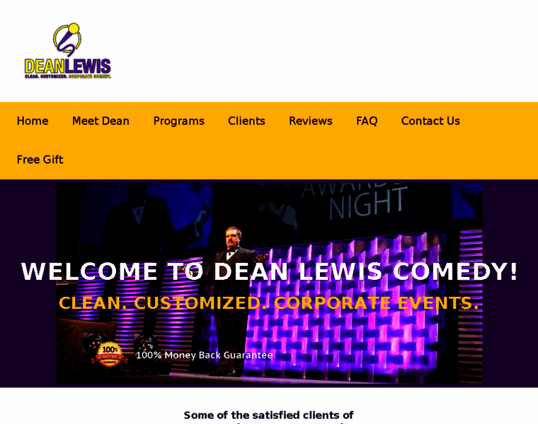 Deanlewis-comedy.com thumbnail