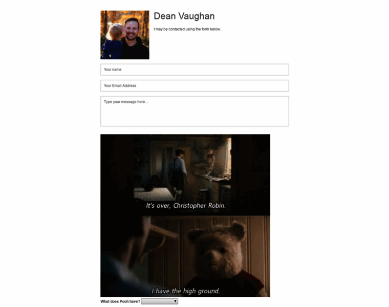 Deanvaughan.org thumbnail