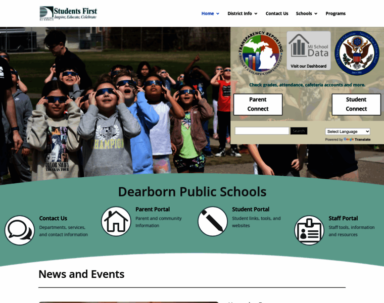 Dearbornschools.org thumbnail