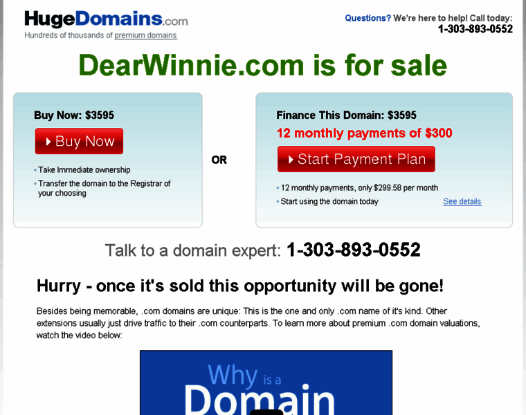 Dearwinnie.com thumbnail