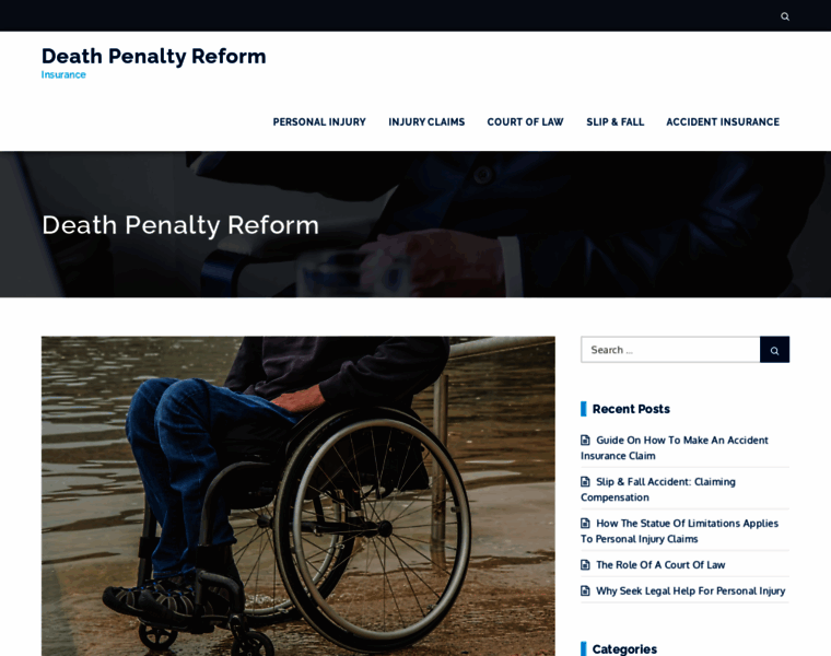 Deathpenaltyreform.com thumbnail