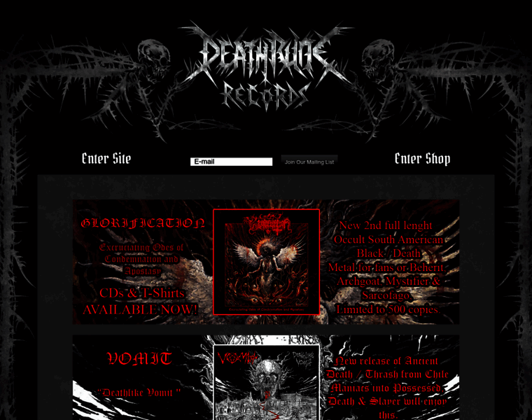 Deathrune-records.com thumbnail