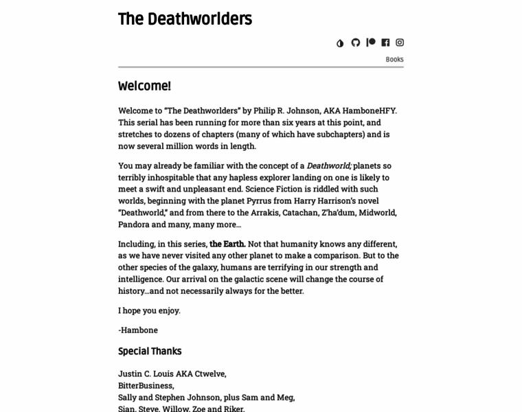Deathworlders.com thumbnail