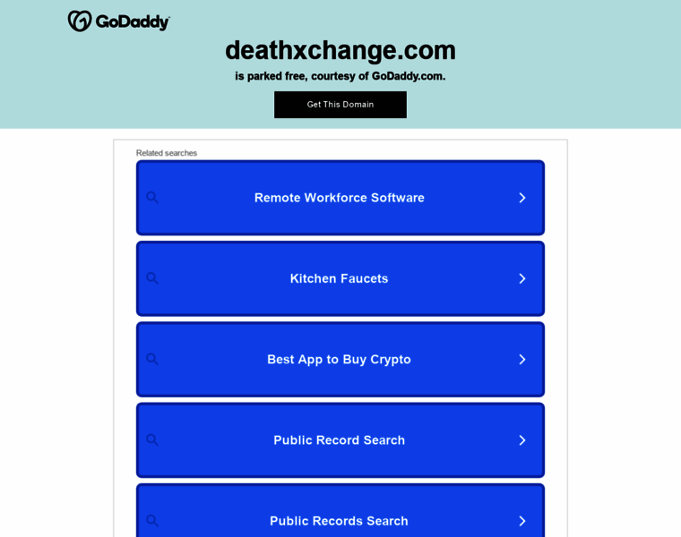 Deathxchange.com thumbnail