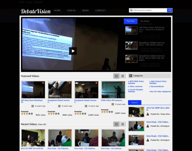 Debatevision.com thumbnail