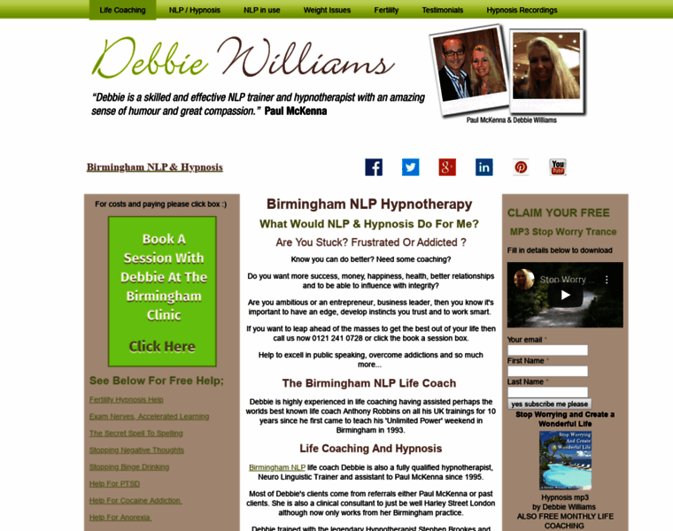 Debbiewilliams.co.uk thumbnail