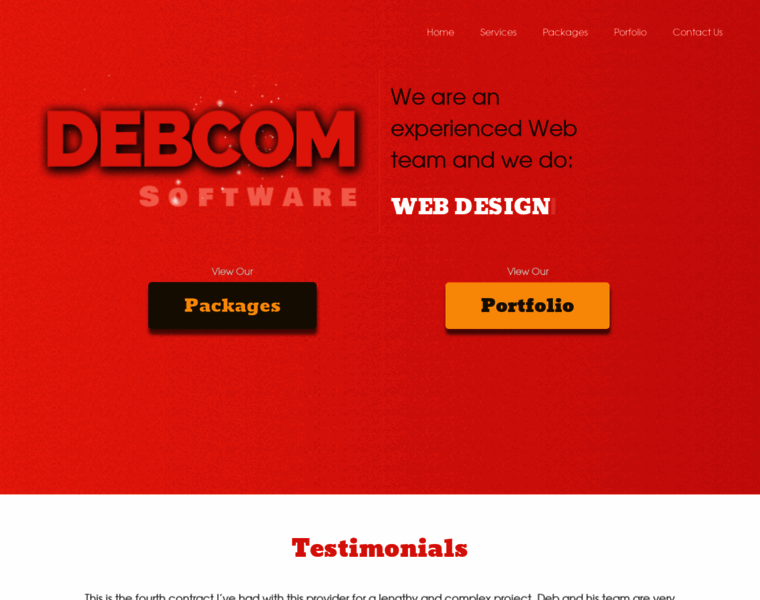 Debcomsoftware.com thumbnail