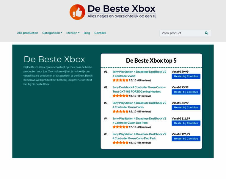 Debestexbox.nl thumbnail