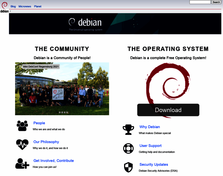 Debian.gr thumbnail