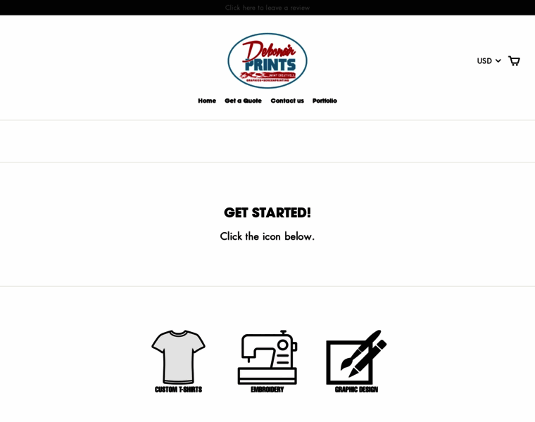 Debonairprints.com thumbnail