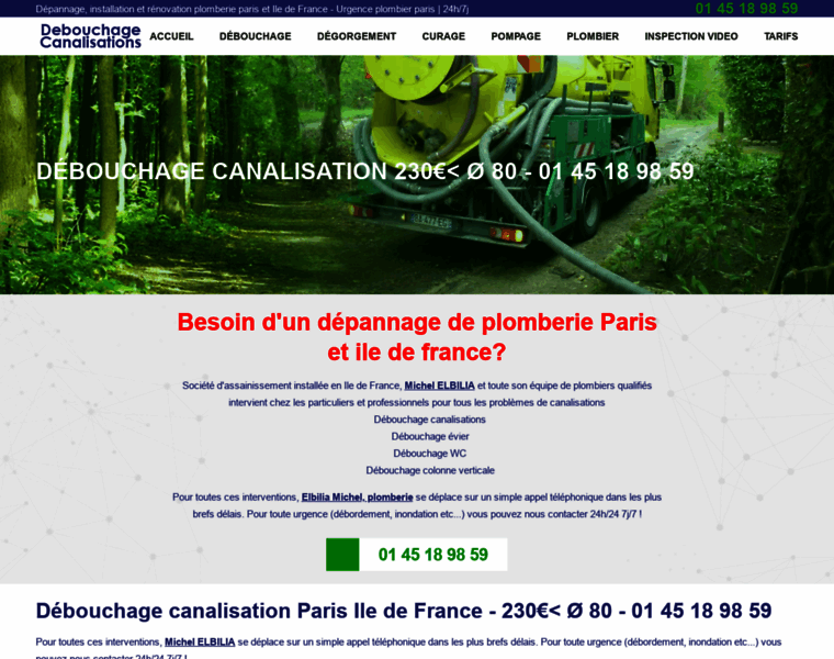 Debouchagecanalisations.fr thumbnail