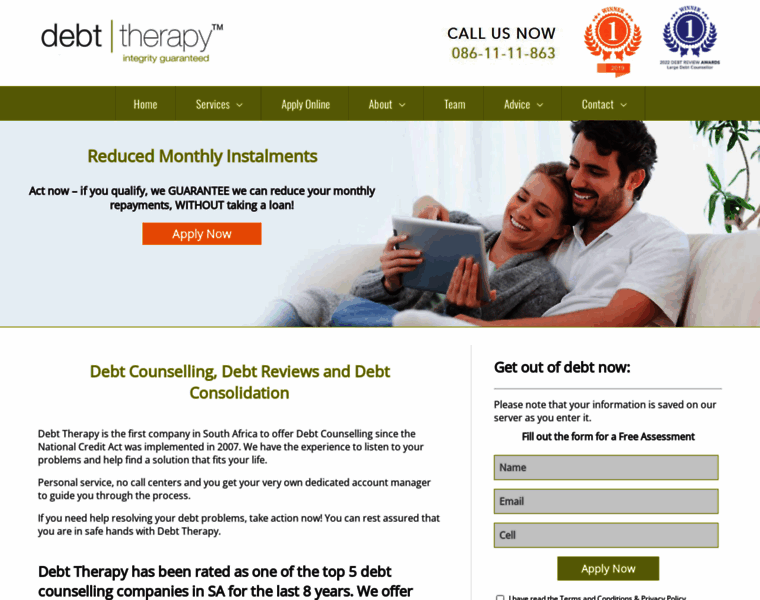 Debt-therapy.co.za thumbnail