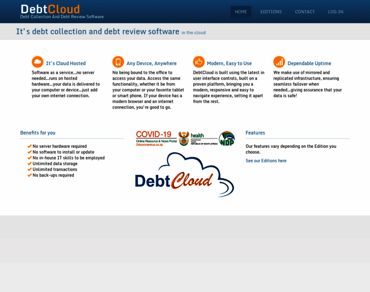 Debtcloud.co.za thumbnail