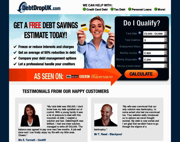 Debtdropuk.com thumbnail