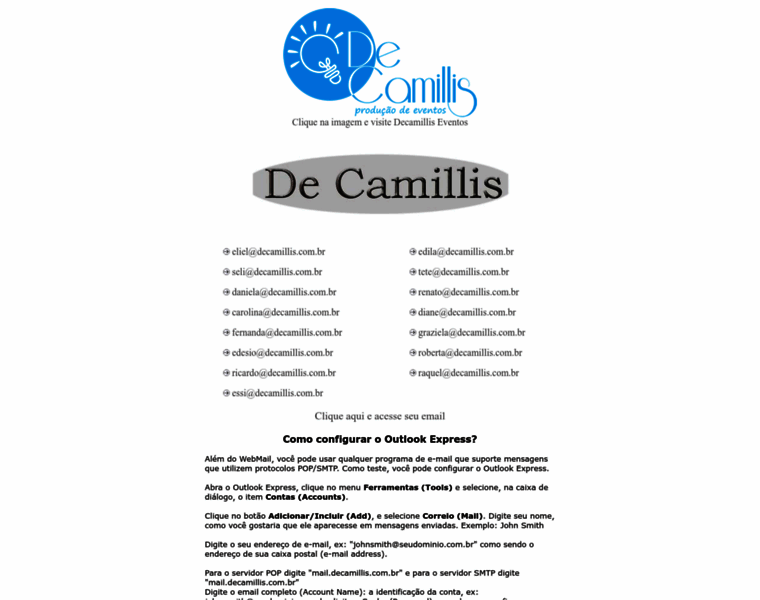 Decamillis.com.br thumbnail