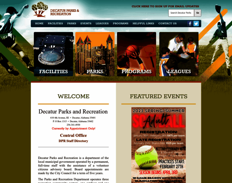 Decaturparks.com thumbnail
