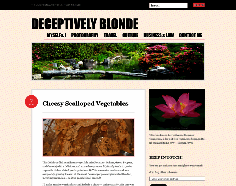 Deceptivelyblonde.com thumbnail
