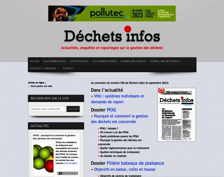 Dechets-infos.com thumbnail