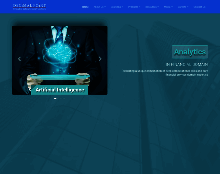 Decimalpointanalytics.com thumbnail