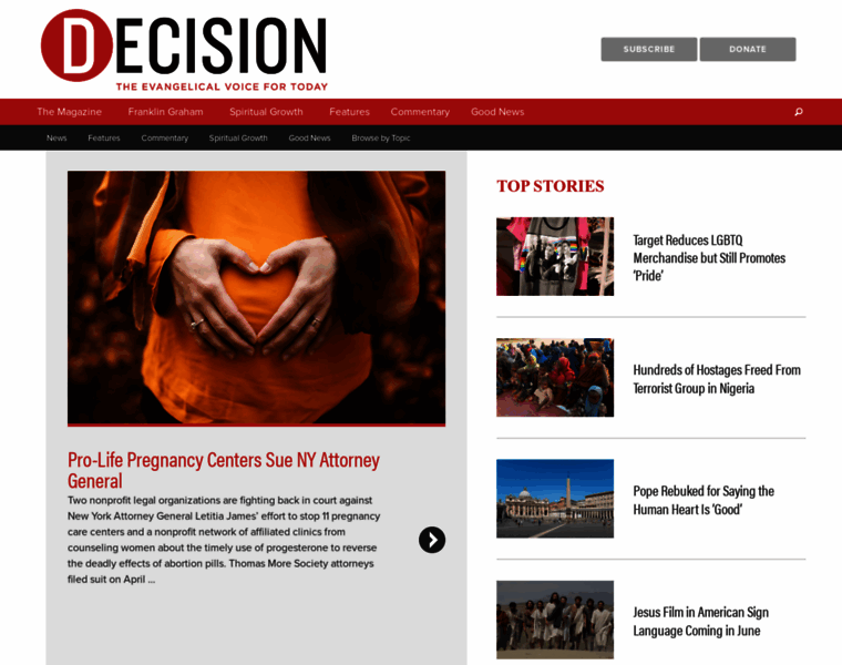 Decisionmagazine.com thumbnail