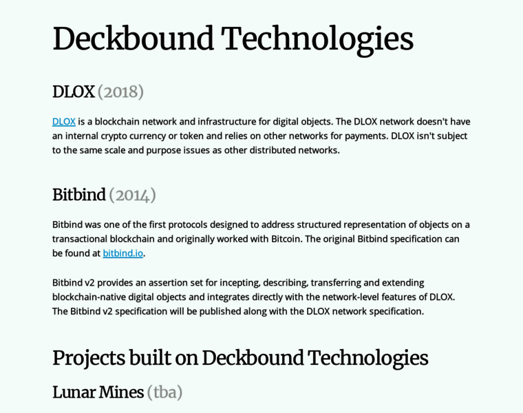Deckbound.com thumbnail