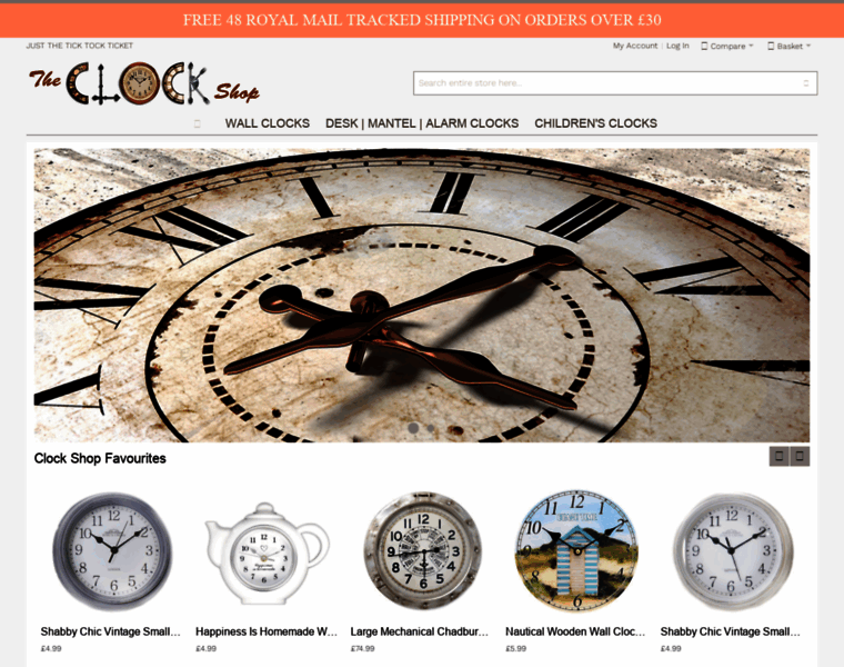 Decorative-wall-clocks.co.uk thumbnail