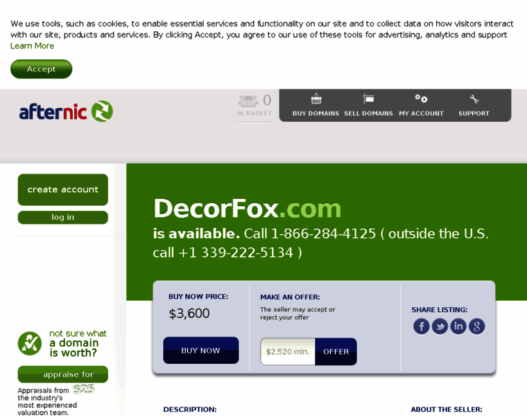 Decorfox.com thumbnail