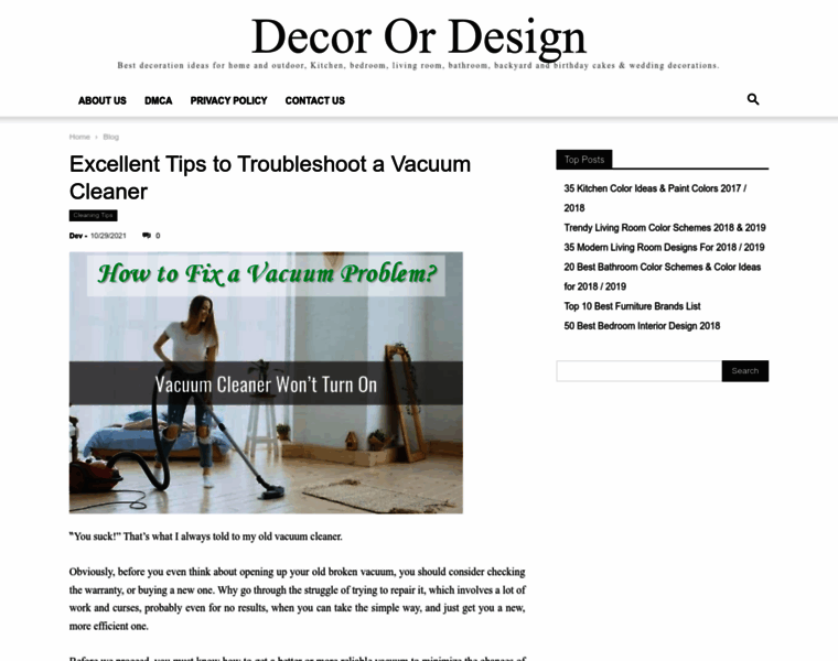 Decorordesign.com thumbnail