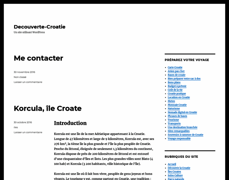 Decouverte-croatie.com thumbnail
