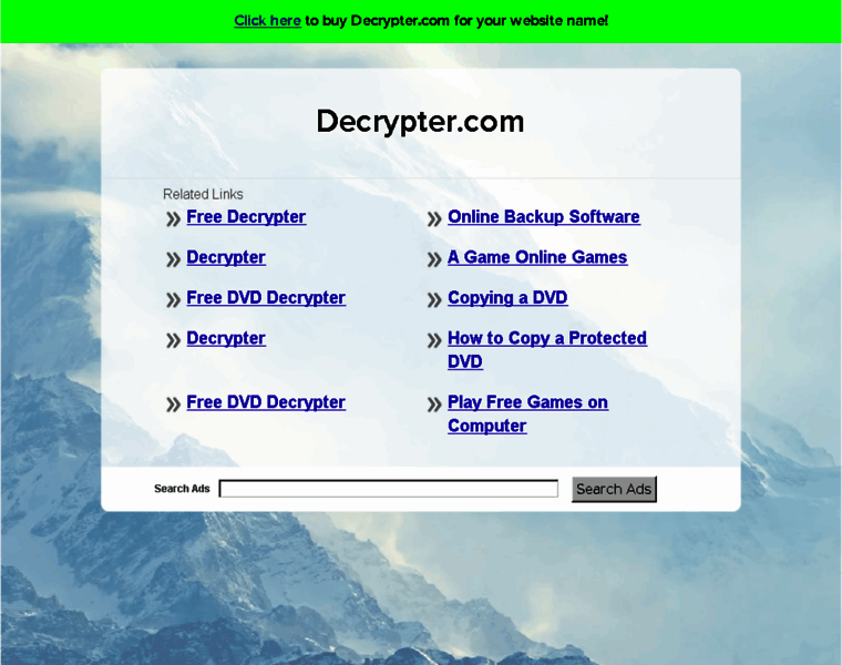 Decrypter.com thumbnail